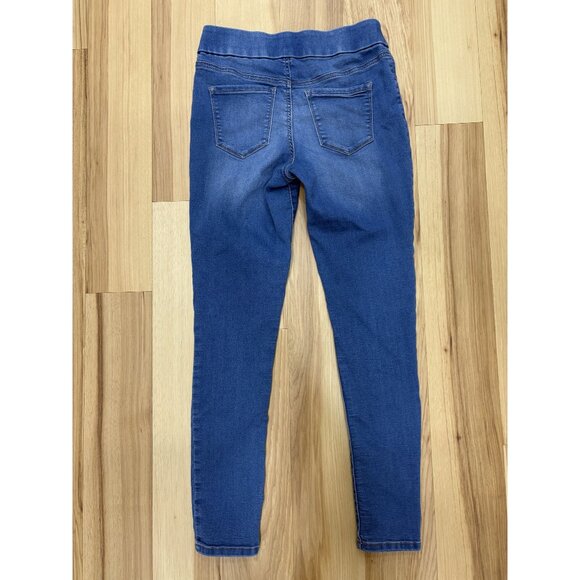 Nine West Super Skinny Pull-On Jeans Light/Medium Wash EUC - Picture 3 of 3